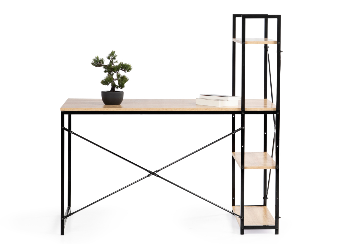 Απεικονίζεται η εμπρόσθια όψη του γραφείου.